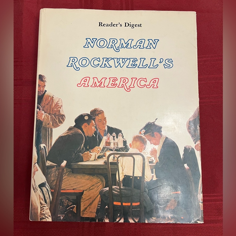 Reader’s Digest Norman Rockwell’s America 1975 coffee table book